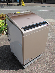 日立タテ型洗濯乾燥機BW-D11XWVの買取を神戸市東灘区でしました